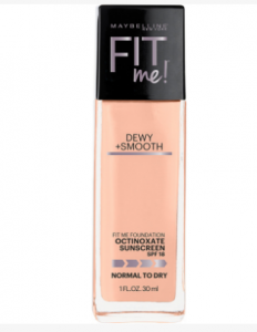 Maybelline Fit Me Foundation in Makeup Bag - Tiffany Gambino